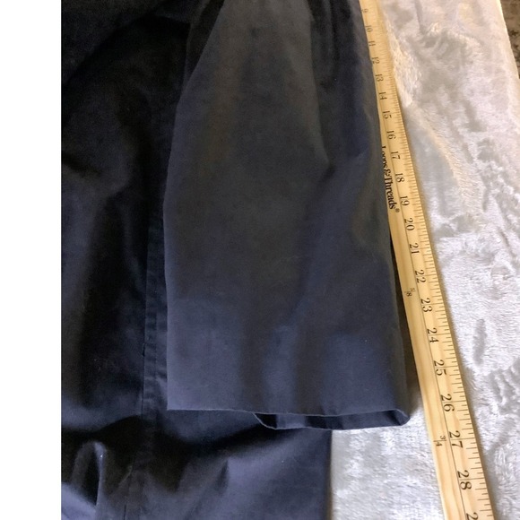 VTG USA English Squire Raincoat Mens 42L Cambridge Original Overcoat Long Coat - Picture 13 of 13